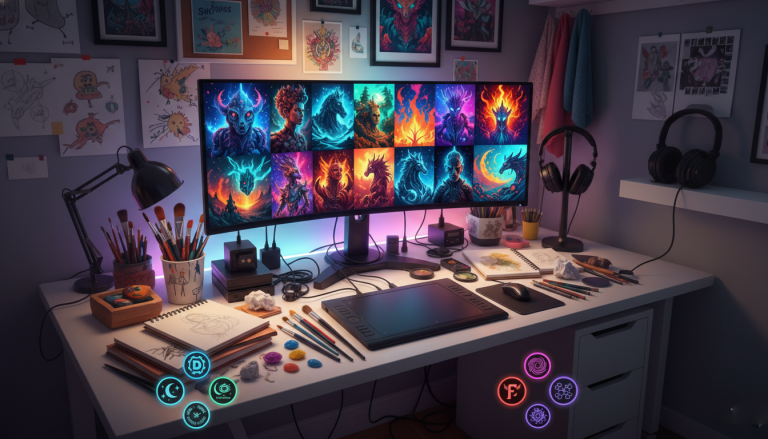 10 AI Terbaik untuk Membuat Gambar: Panduan Lengkap dan Rekomendasi Tools Kreatif